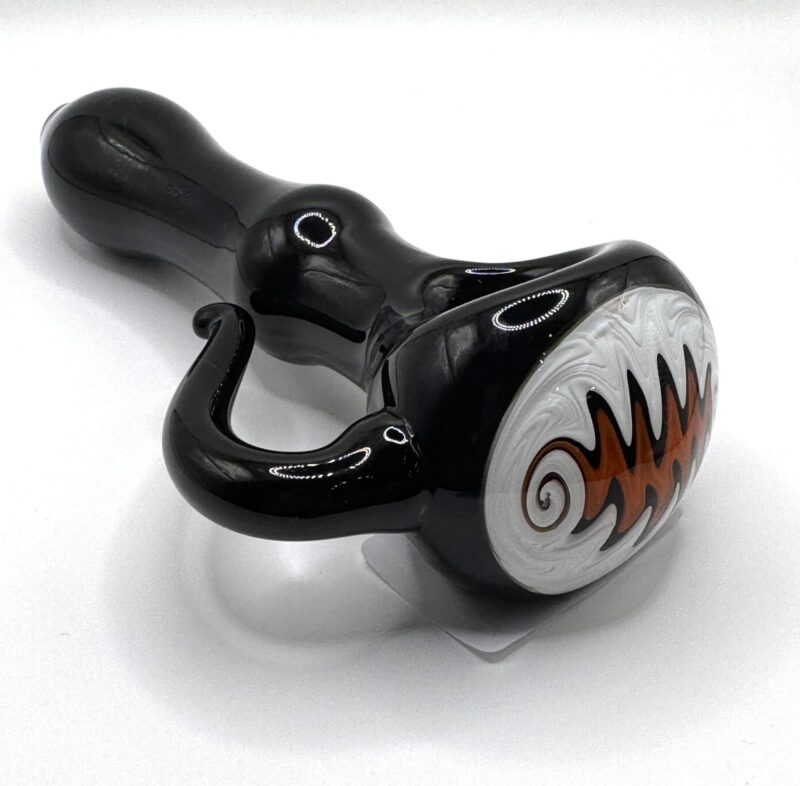 6.5” Black Wigwam Hand Pipe
