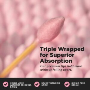 b1e37323-b14a-4cd4-af14-56da836e4db6.jpeg Blazy Susan Pink Cotton Buds (100ct)