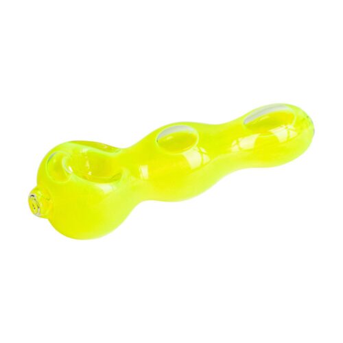 Red Eye Glass 5" Glow Smooth - Neon