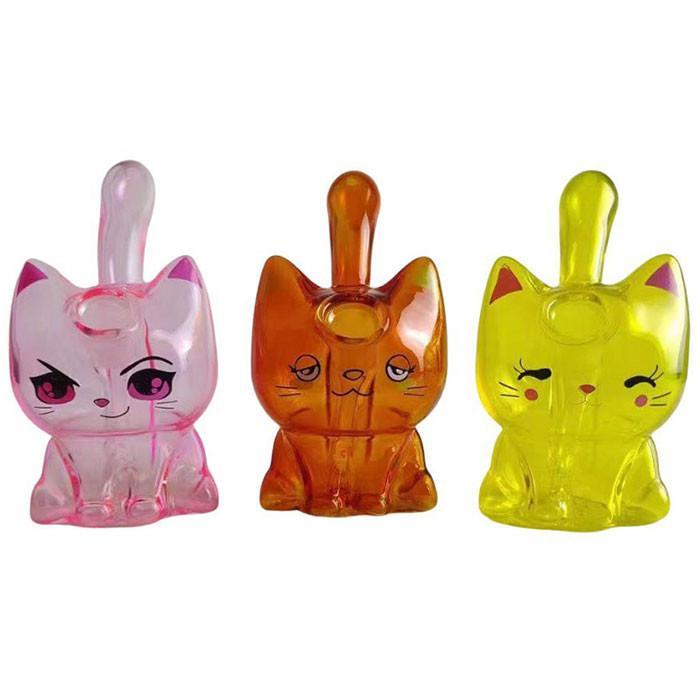 Kitty Cat Water Pipe w/ 14mm Banger