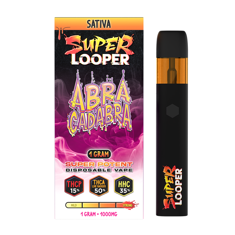 bbffe305-8979-4c60-bbab-7f586ee323aa.png Super Looper 1g Super Potent Disposable Vape