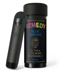 c1a8e50d-da22-492b-bb5d-8caf8e084d35.jpeg Remedy THC-A Live Resin 2g Disposable Vape Device
