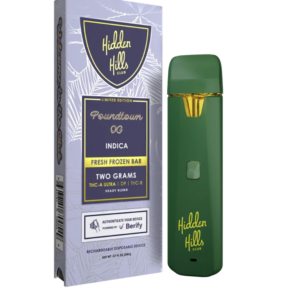 c8f84dc8-5a79-4dc4-8d78-2f30a7a35f50.png Hidden Hills Club Limited Edition THC-A Ultra 2g Fresh Frozen Bar