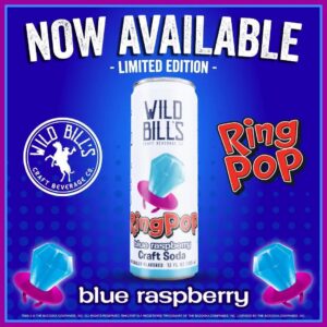 cbf87078-a1d2-49dc-aa10-b90f80827ff0.jpeg Wild Bill's Craft Beverage Co. - Ring Pop Soda Flavors 12 oz. Can