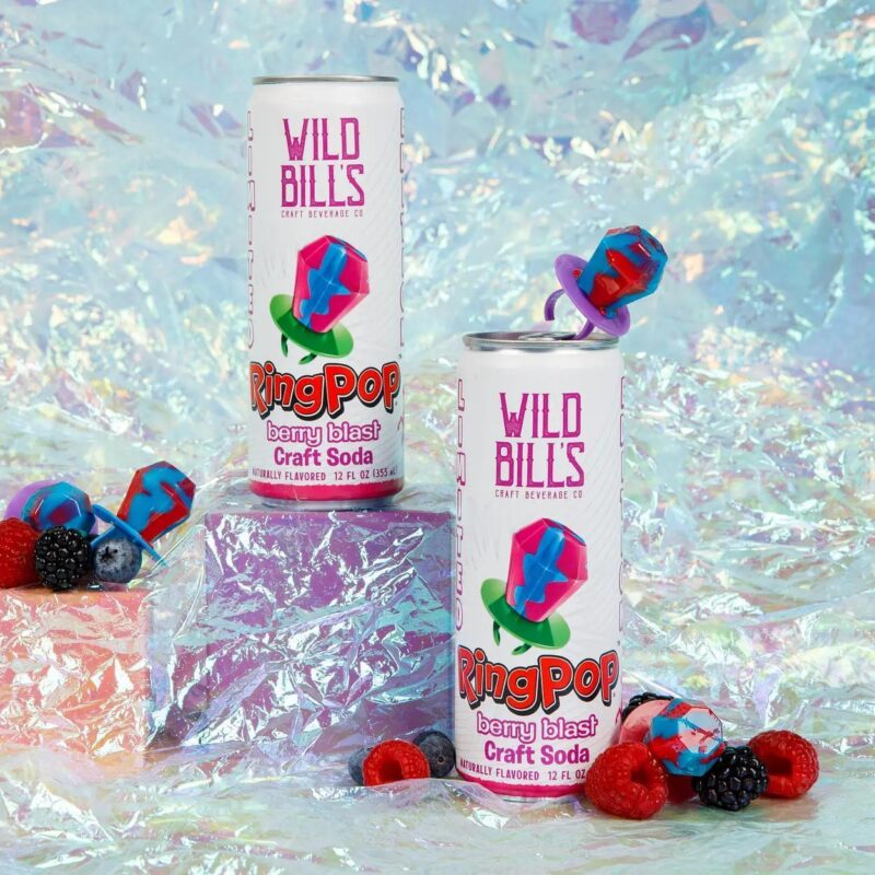 ccf5c7c2-9dad-477f-91e0-7f1b2491778b.jpeg Wild Bill's Craft Beverage Co. - Ring Pop Soda Flavors 12 oz. Can