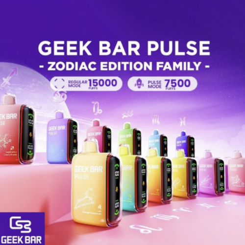 ceb36476-10f9-48a2-9ca3-a651997ed9a4-1.png Geek Bar Pulse 15000 Puffs Disposable Vape Device 5% Nic - Indiana Compliant