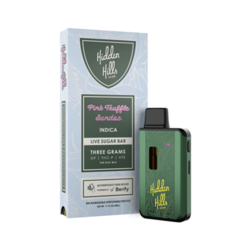 Hidden Hills Club Live Sugar Bar 3g Disposable - Rizz Mix