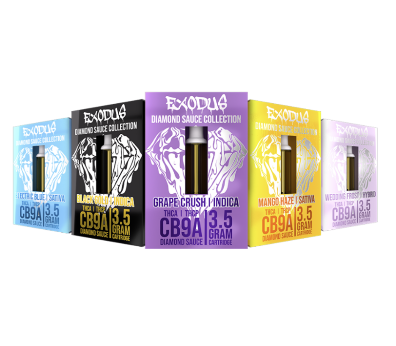 Exodus Diamond Sauce 3.5g Vape Cartridge