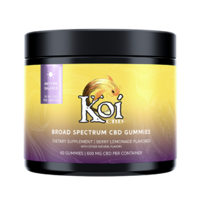 d569d9f9-3cd1-4715-aeba-61d3ee0c4bde.png Koi CBD Gummies - Anytime Balance 600mg 60ct Jar