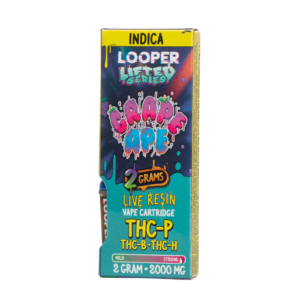 d58703b8-2437-4256-87c1-3bf16a6b6da3.png Looper Lifted Series Hemp THC Cartridge 2g