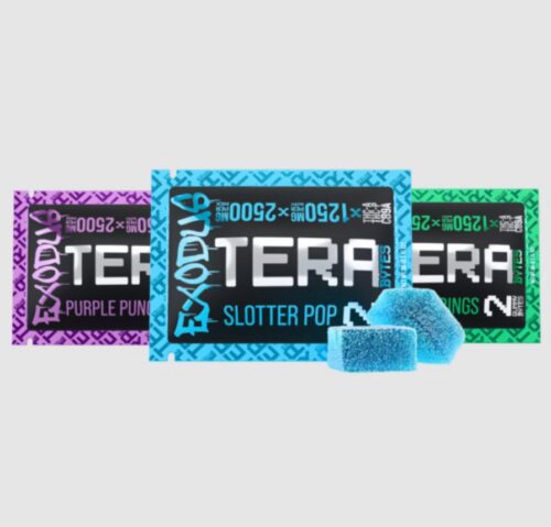 Exodus Terabyte Gummies 2/ Pack THC-A + THC-P + CB9A Tera Bytes Gummies 2,500mg