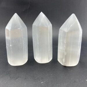 d9cd8aaf-68ae-4da0-beb2-10705715995c.jpeg 10cm Polished Selenite Point, Selenite Obelisk, Pointed Selenite