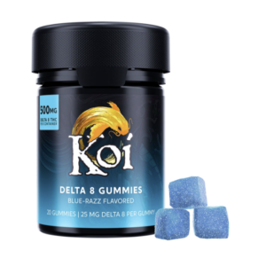 dc4c348f-f1b6-4cfd-bcb9-e02d13827b7b.png Koi Delta 8 THC Gummies 20ct.