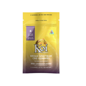 dd3818b0-9d06-40a7-b75b-106bfe613f46.png Koi CBD Gummies - Anytime Balance 20mg 6ct. pouch