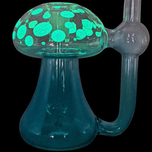 e44f754a-e678-4a79-ba03-fc26f7ad2521.jpeg Color Mushroom Bubbler Water Pipe w/ 10mm Connection