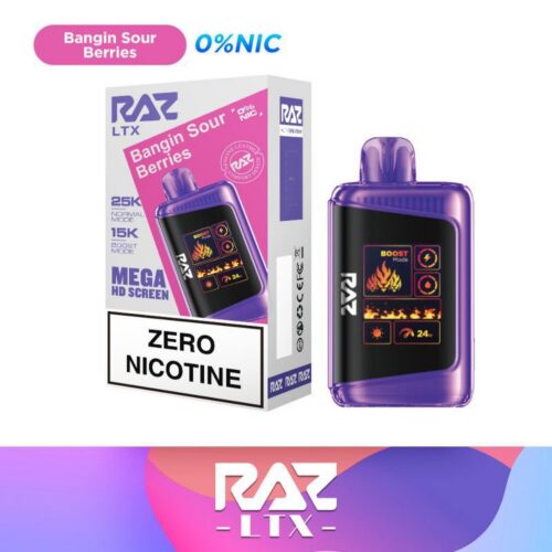 RAZ DC25000 / LTX  Zero Nicotine