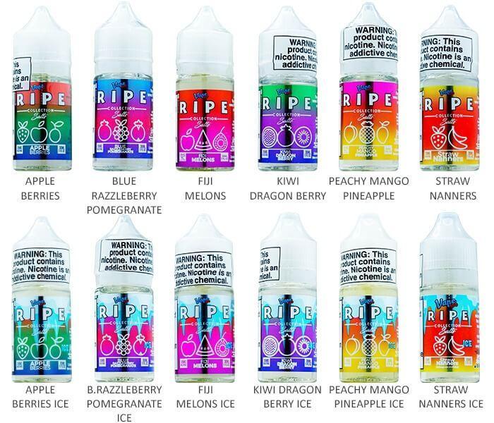 ebb6ed88-0b84-497d-ba58-eedfe60f6bee.jpeg Savage Ripe Collection High Nic Salts 30mL