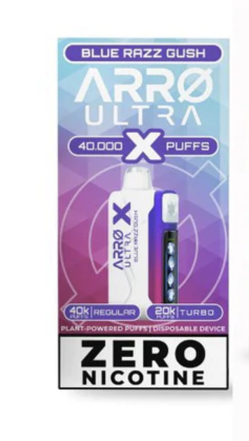 Arro Ultra X 40k Puffs 0% Zero Nicotine Vape Device