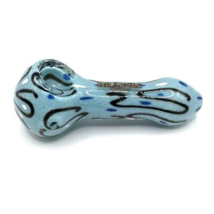 4” Dragon Glass Full Color Wigwam Hand Pipe