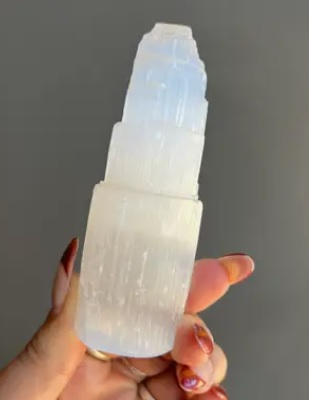 Selenite Crystal Tower