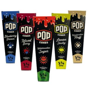 POP Cones! Variety Pack 2.0-1 1/4 Size, Unbleached