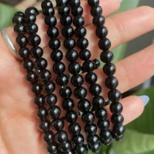 Black Tourmaline Bracelet 6mm