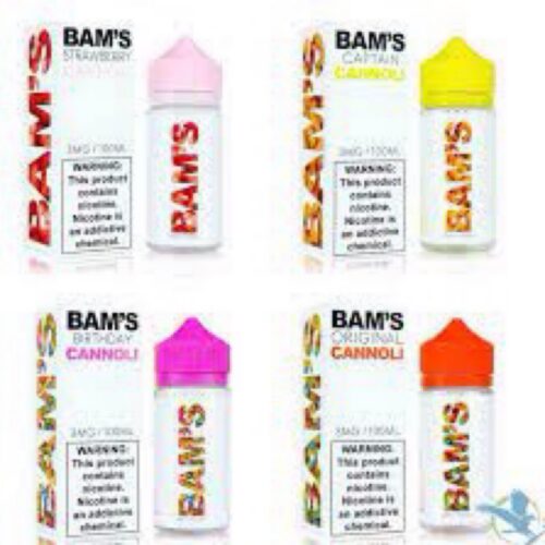 Bam's Cannoli 100mL E-Liquid Collection