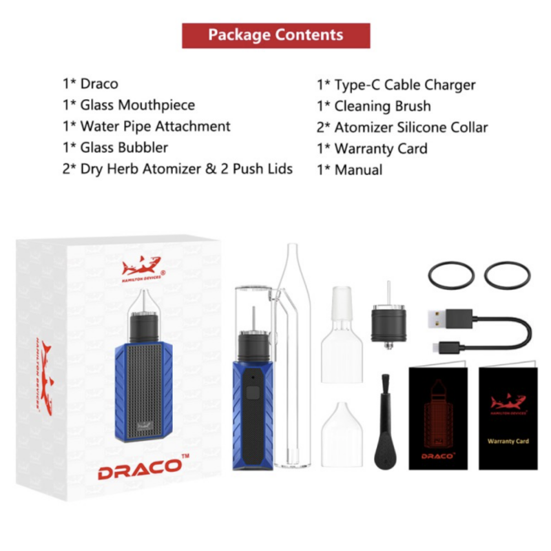 Hamilton Draco Device - The Pinnacle of Dry Herb Combustion