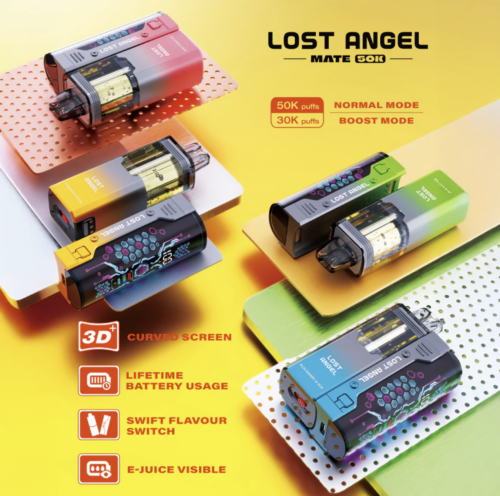 Lost Angel Mate 50K Disposable Vape 20ml 5% (50000 Puffs)