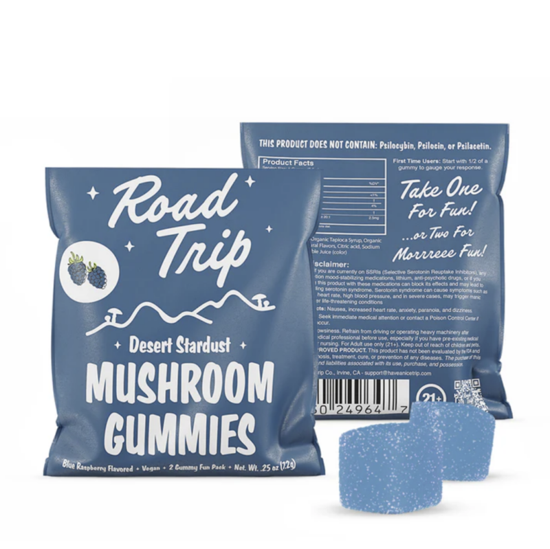 1c27a365-f2a4-41d5-a117-f302b180592e.png Road Trip Mushroom Gummies 2/ Pack