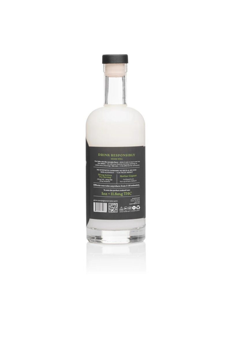 Grav Cannabis Spirit - Black Label (50mg)