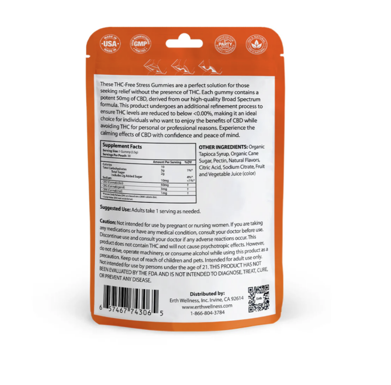 Erth Wellness Gummies 30ct. Pouch