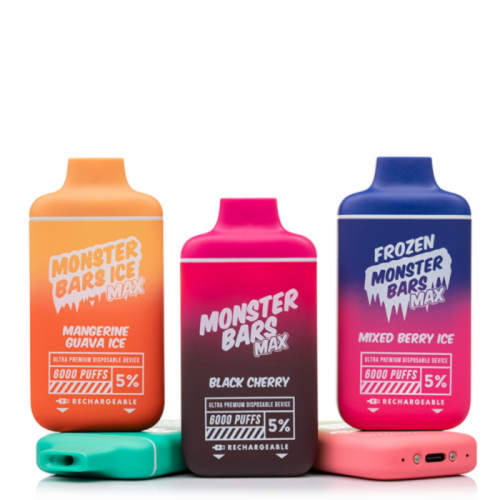 2f11abb4-178e-4035-b803-08345a297eaf.png Monster Bar Max 12mL 5% Disposable Device