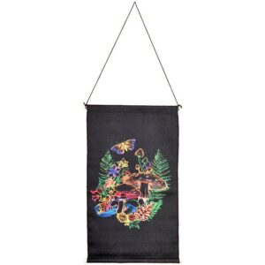 Threadheads Bright Mushroom Wall Hanging