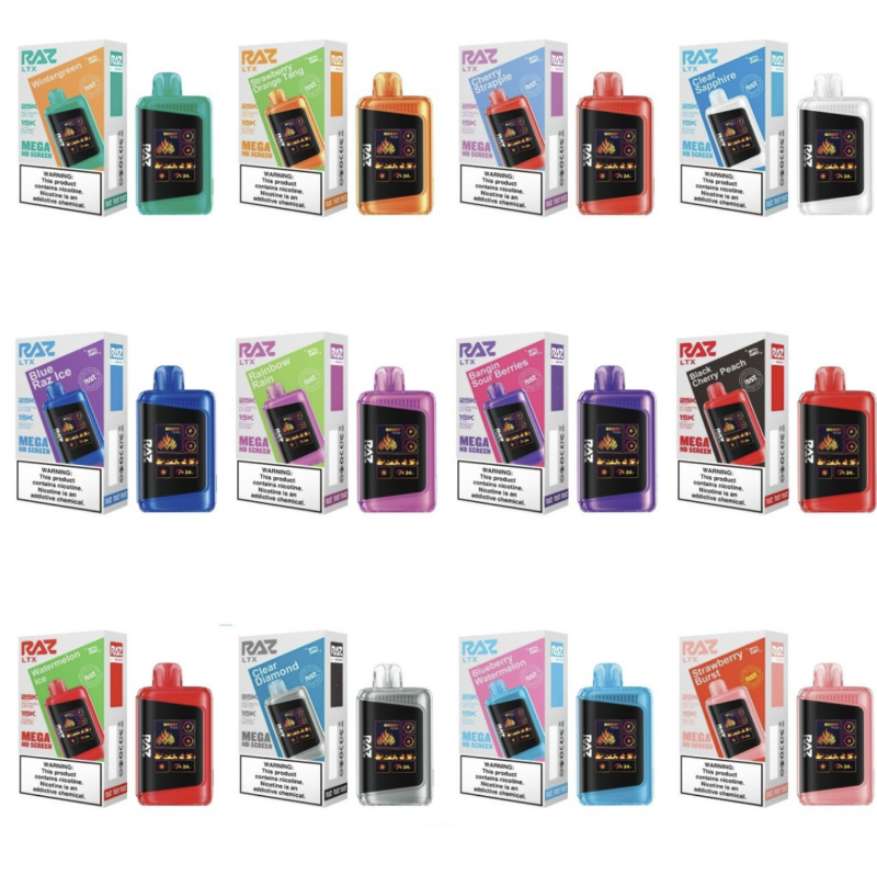 57983b44-2109-4c9f-954c-a7372cf2c490.png Raz LTX Disposable 5% Nicotine Vape Device