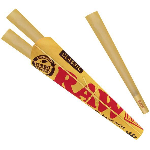 RAW Classic Pre-Rolled Cones 1-1/4 Size 6ct.