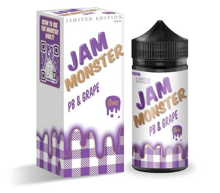 66f5db75-a5ff-4544-a5d2-1618b971f685.jpeg Jam Monster 100mL E-Liquid Collection