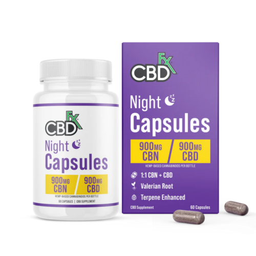 6b547339-63bd-4b96-9f79-ed72c6cb8c9f.png CBDfx for Sleep CBD + CBN Night Capsules