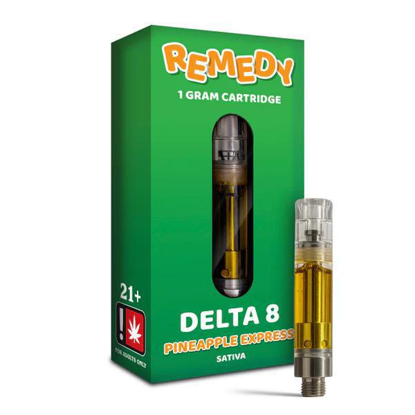 Remedy Delta 8 Hemp THC Cartridge 1g
