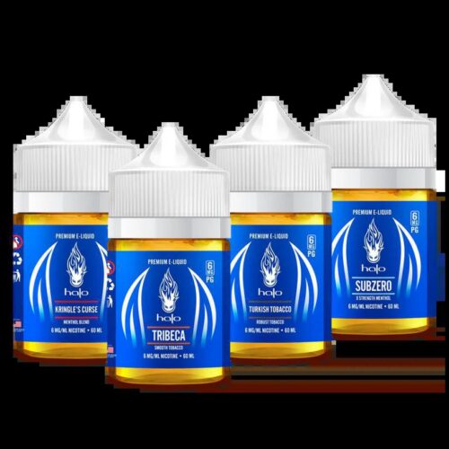 Halo Blue Series E-Liquids 60mL Collection