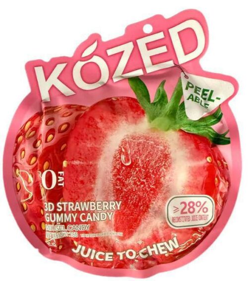Kozed Peel-Able Juice Gummy Candy 75g