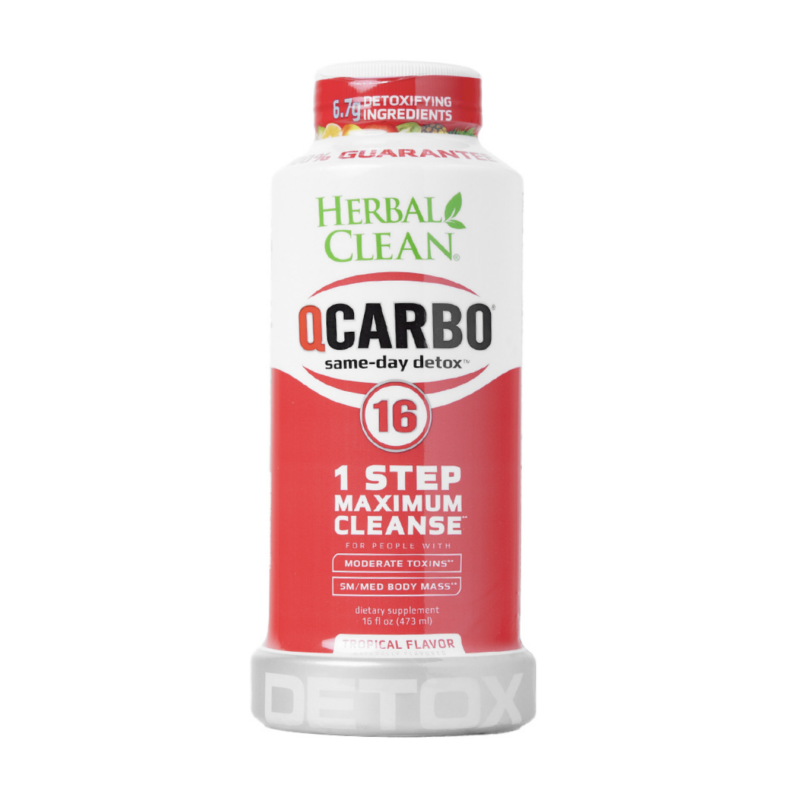 e26a3628-cf0f-48ba-89b7-b2db92f48c56.png Herbal Clean QCarbo32 One-Step Same-Day Detox Herbal Supplement