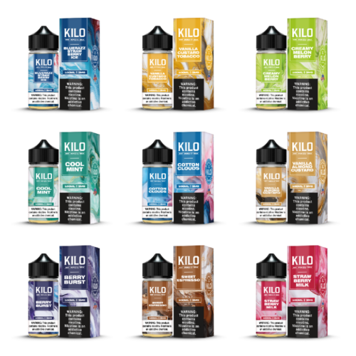 Kilo Premium E-Liquid 100mL Collection