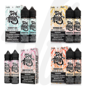 Mega/ Zen Haus Ice 60mL E-Liquid Collection
