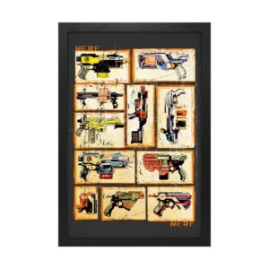057af49d-d076-402a-b92e-2e7500aca606.jpeg Nerf - Blaster Gallery Gel-Coated Framed Print (11x17)