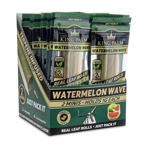 b5d16cb4-471d-4415-aaf2-bf93f8341aac.jpeg King Palm - Squeeze And Pop Mini Pre-Roll Cone - Pack of 2