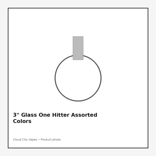 02001d00-f7ef-4239-a8a4-7b32e39086d5.png 3" Glass One Hitter Assorted Colors