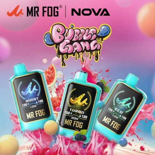 Mr. Fog Bubble Gang Nova Series 36k Puffs 5% Nic Disposable Vape