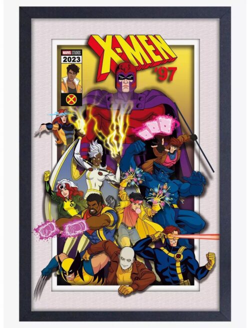 X-Men- Comic Cover '97 11x17 Faux Matte Plexi Frame