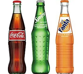 Coca Cola Mexico Glass Bottle 12oz